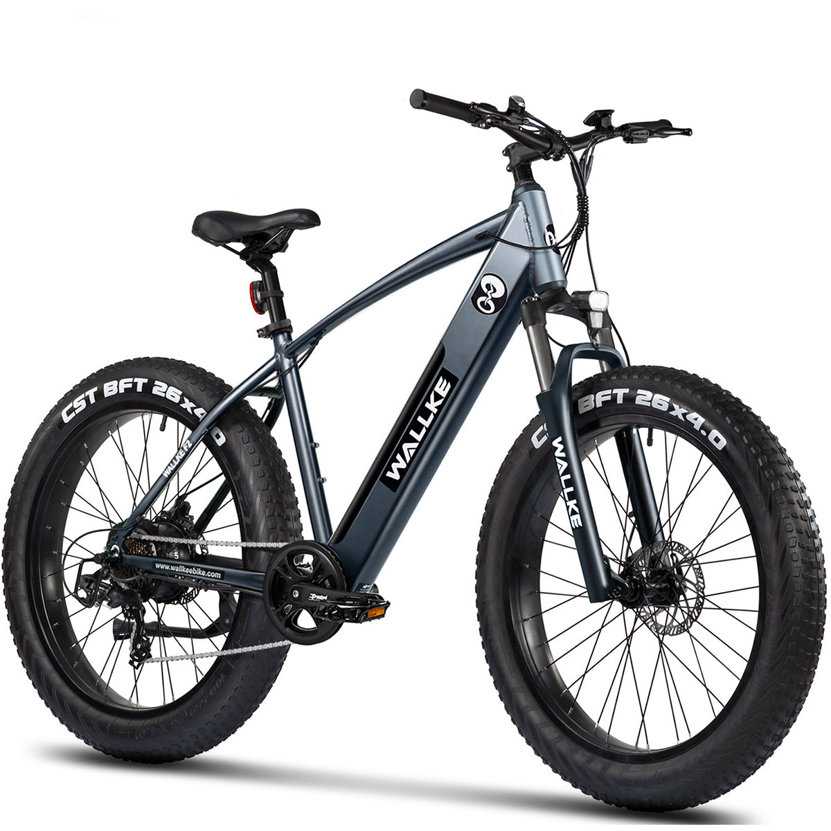Bicicleta Electrica Moma Bikes E- Fat 26 Pro - Gris/Negro - E-mtb, Fatbike  26pro